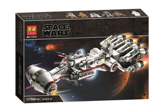 Конструктор LARI аналог LEGO 75244 Тантив IV