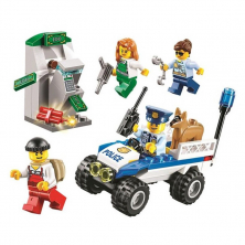 Конструктор BELA аналог Lego City 60136 Набор для начинающих «Полиция»