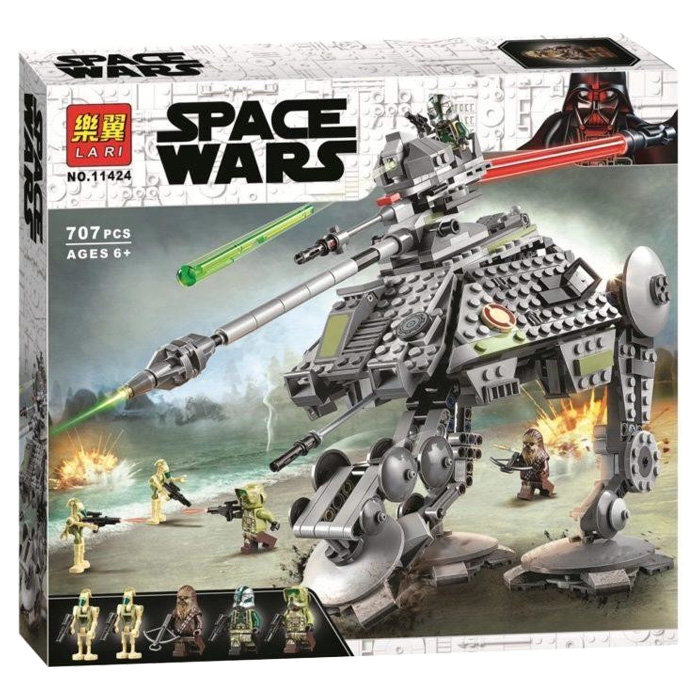 Конструктор LARI аналог Lego Star Wars 75234 Шагоход-танк АТ-AP