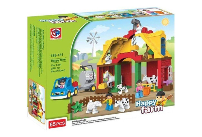 Конструктор Kids Home Toys Большая счастливая ферма