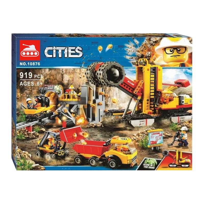 Конструктор аналог Lego City 60188 Шахта