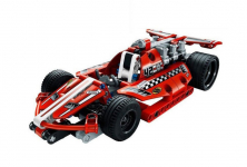 Конструктор Decool аналог LEGO 42011 Карт с инерционным двигателем