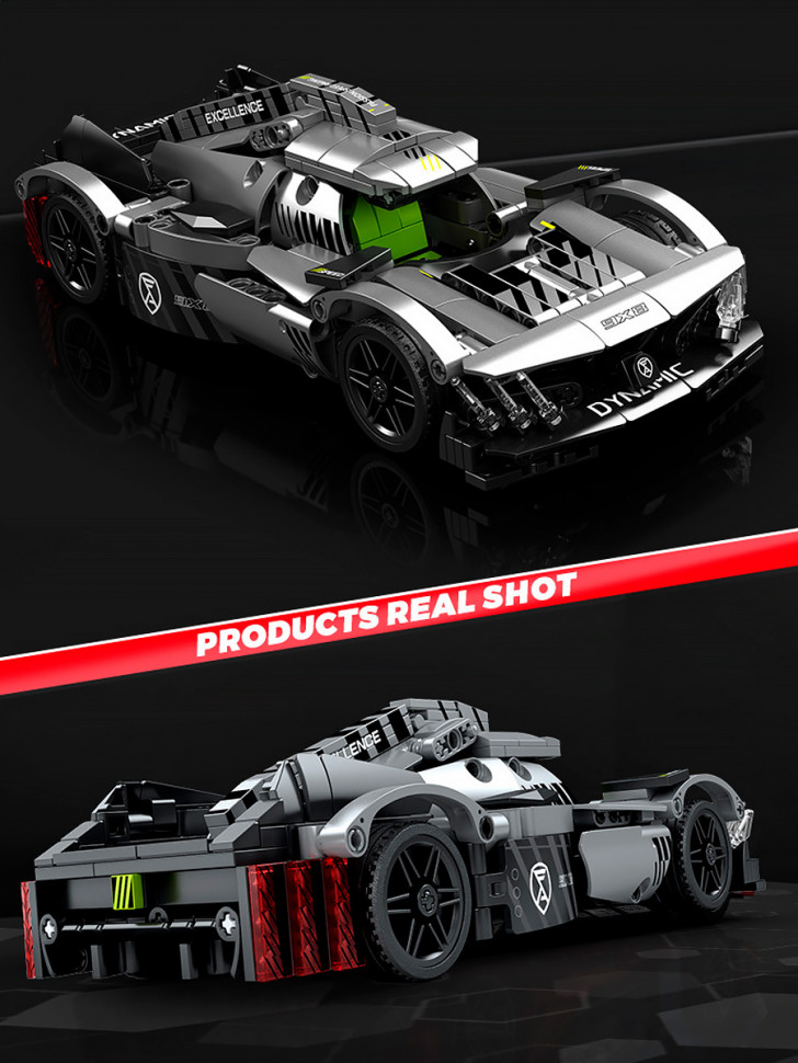 Конструктор Sembo Block Спорткар Peugeot Warrior