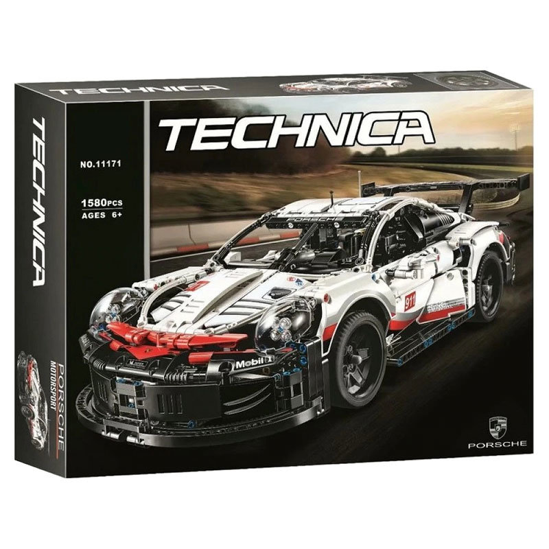 Конструктор BELA аналог Lego Technic 42096 Porsche 911 RSR