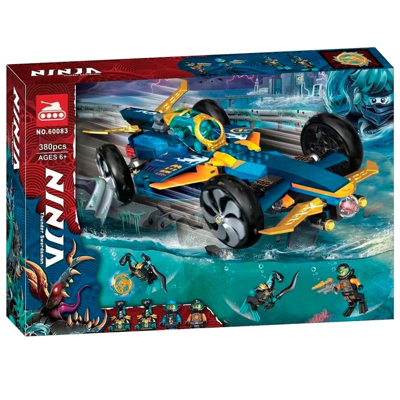 Конструктор аналог Lego Ninjago 71752 Спидер-амфибия