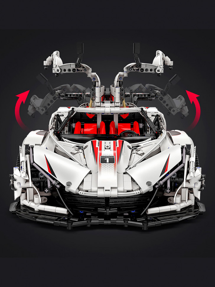Конструктор CaDA Спорткар Apollo IE V12 Hypercar на радиоуправлении