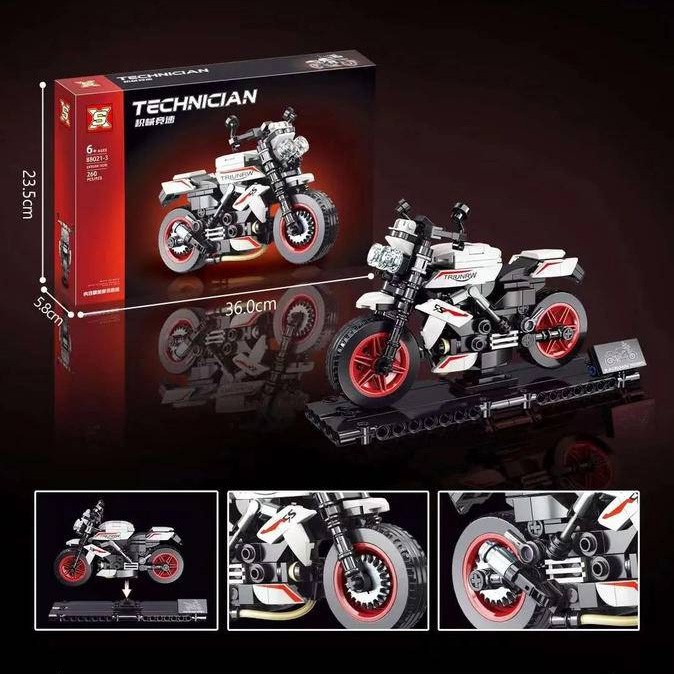 Конструктор SX Мотоцикл Triumph Rocket 3