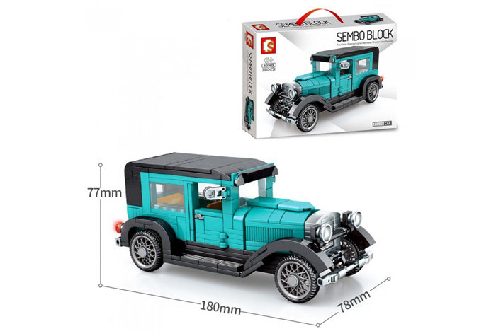 Конструктор Sembo Block Ретро автомобиль Ford 1930 Model A