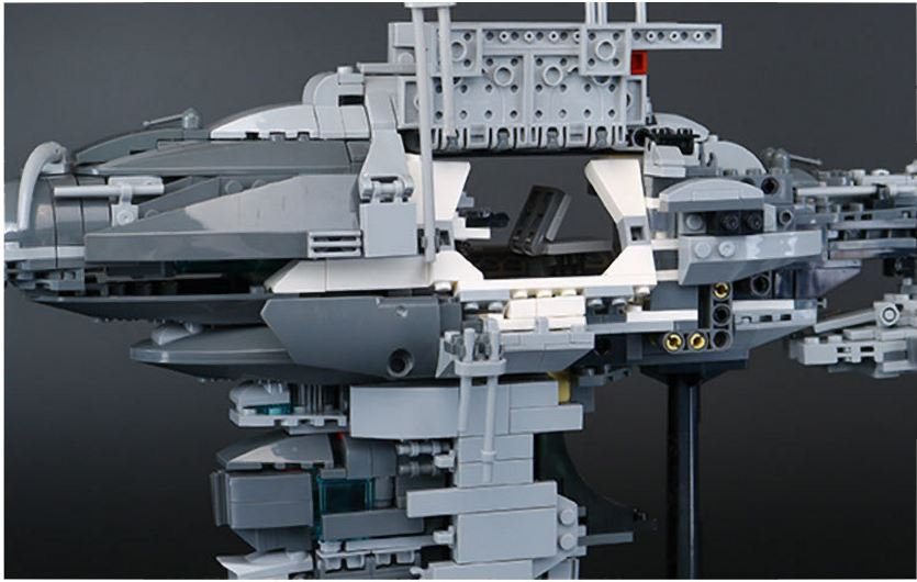 Конструктор King аналог Lego MOC 5083 Небулон-Б Медицинский фрегат
