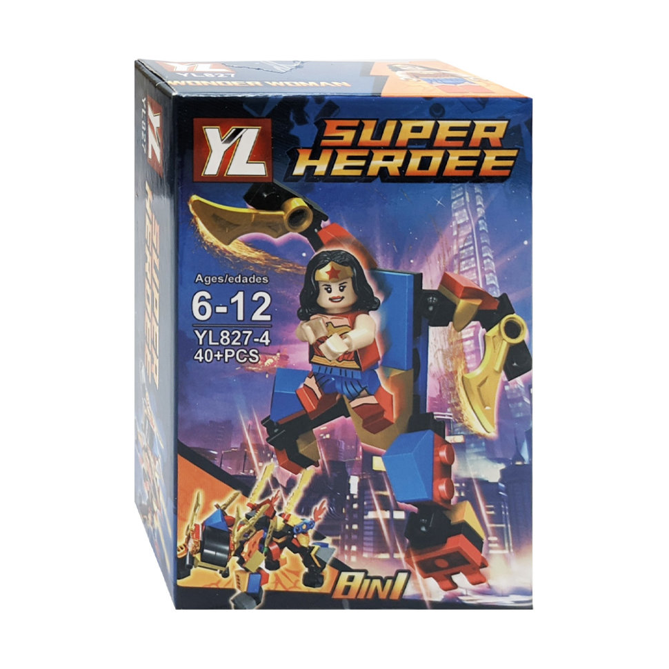 Минифигурки YL Супергерои 8 шт