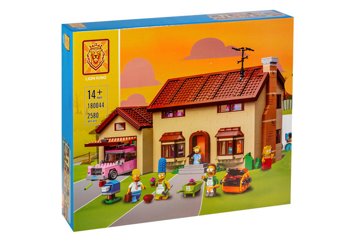 Конструктор Lion King (Lepin) аналог Lego 71006 Дом Симпсонов