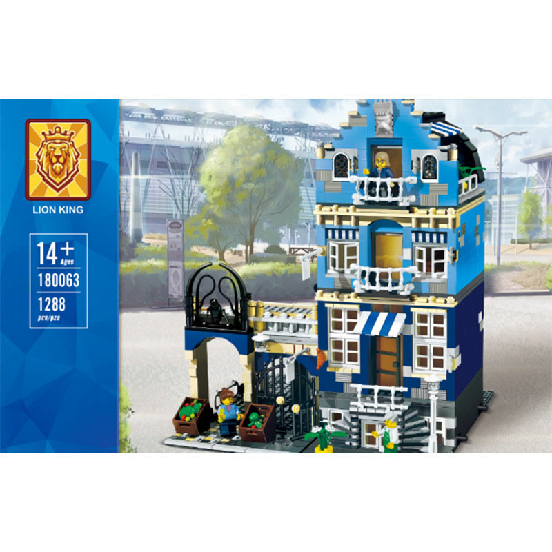 Конструктор Lion King аналог Lego Creator 10190 Торговая улица