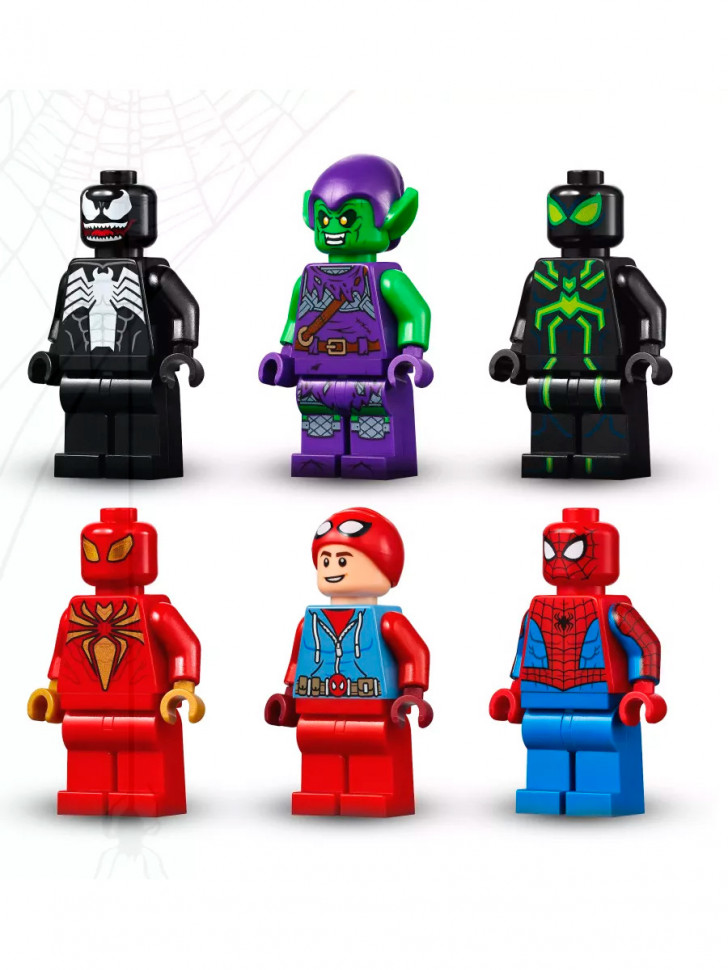 Конструктор аналог Lego Super Heroes 76175 Нападение на мастерскую паука