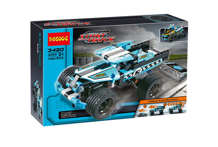 Конструктор Decool аналог LEGO 42059 Трюковой грузовик