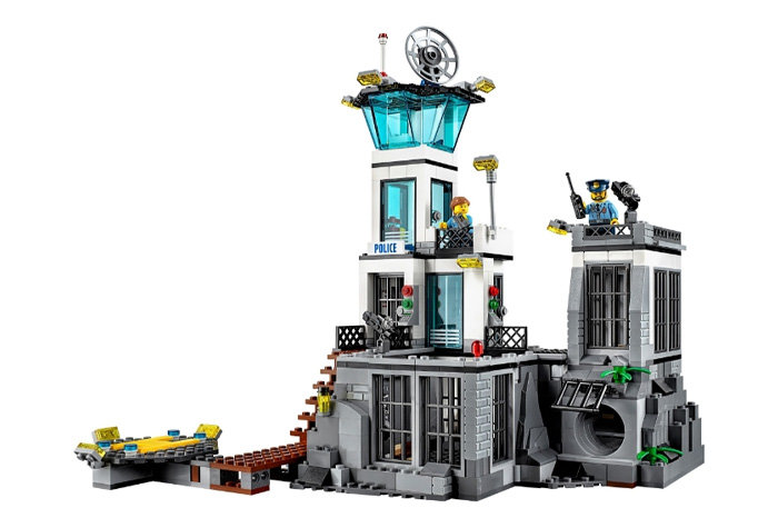 Конструктор Lion King (Lepin) аналог Lego City 60130 Остров-тюрьма