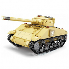 Конструктор KAZI Средний танк M4 Sherman