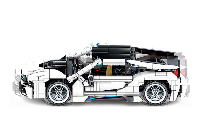 Конструктор Sembo Block Спорткар BMW i8