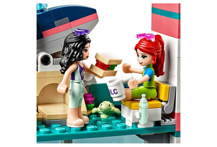 Конструктор LARI аналог Lego Friends 41380 Спасательный центр на маяке