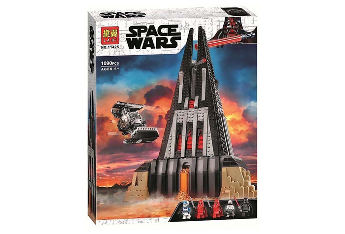 Конструктор LARI аналог Lego Star Wars 75251 Замок Дарта Вейдера