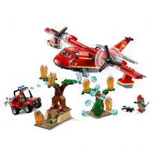 Конструктор LARI аналог Lego City 60217 Пожарный самолёт