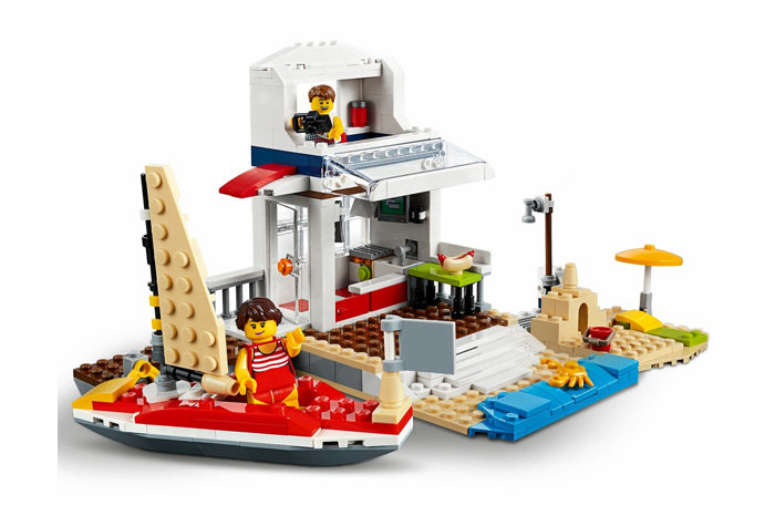 Конструктор BELA аналог Lego Creator 31083 Морские приключения (3 в 1)