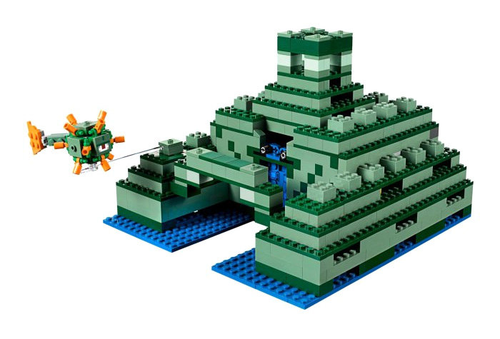 Конструктор LELE аналог Lego 21136 Подводная крепость