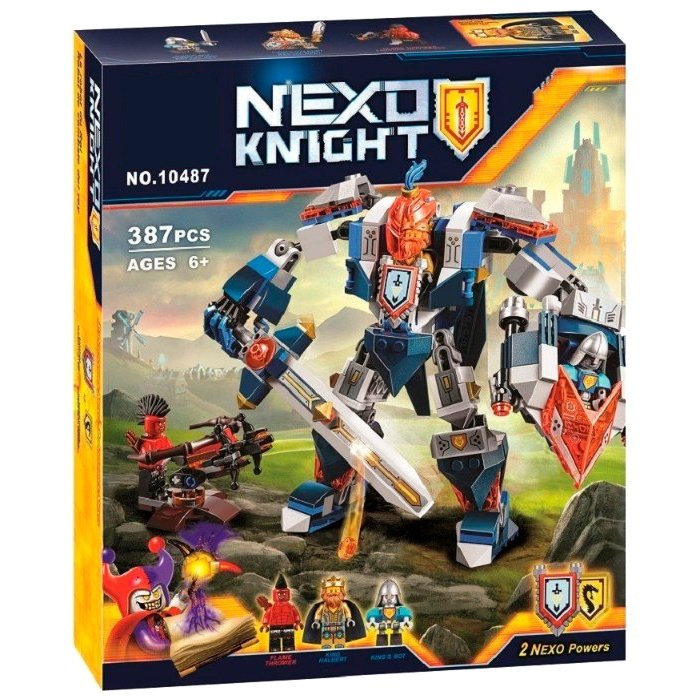 Конструктор BELA аналог Lego Nexo Knights 70327 Королевский робот-броня