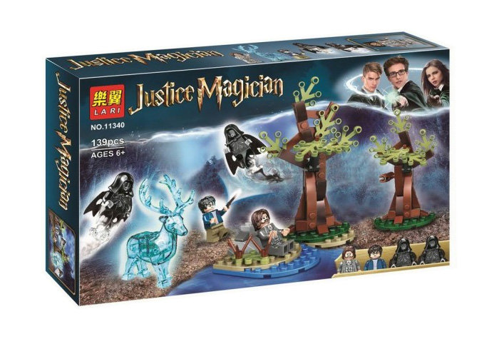 Конструктор LARI аналог LEGO 75945 Экспекто Патронум!
