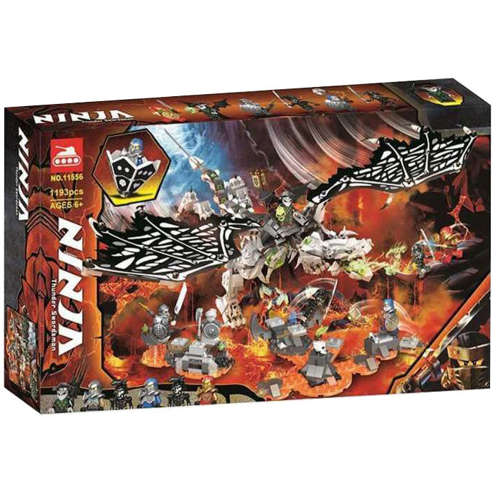 Конструктор аналог Lego Ninjago 71721 Дракон чародея-скелета