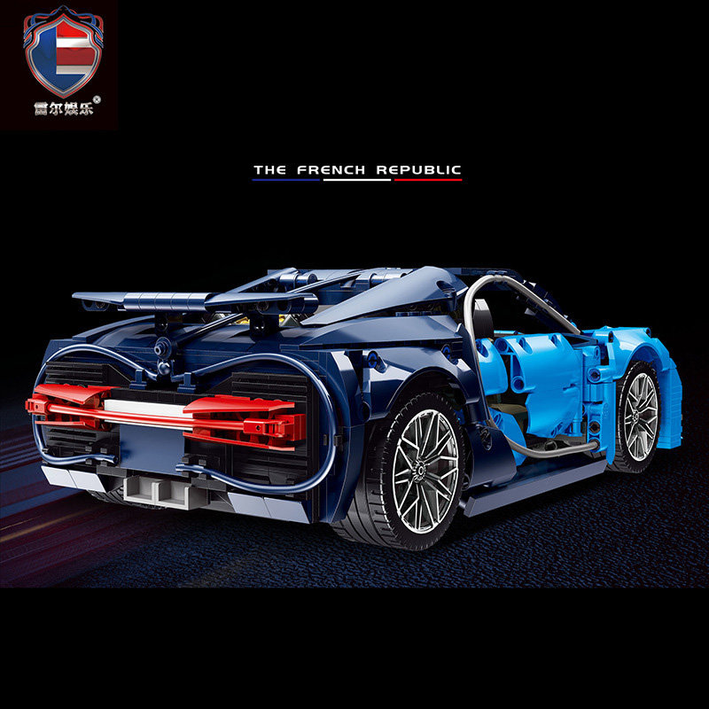 Конструктор Leier Спорткар Bugatti Chiron