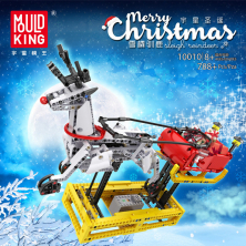 Конструктор Mould King Рождественские сани Санта-Клауса