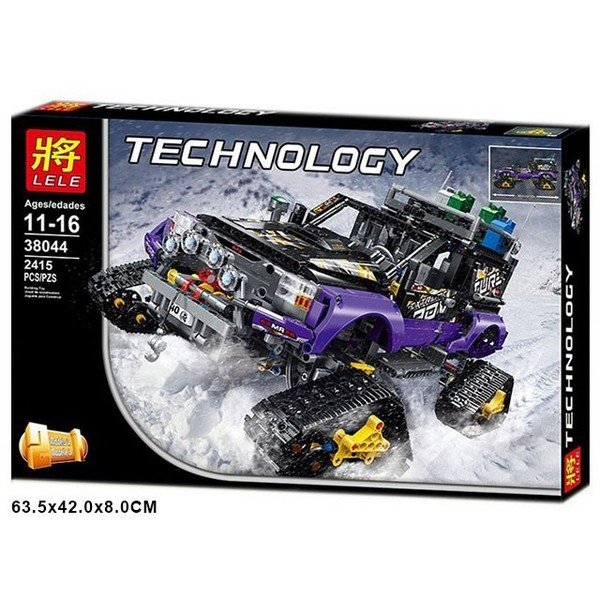 Конструктор LELE аналог Lego Technic 42069 Экстремальные приключения (2 в 1)