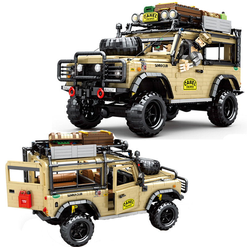 Конструктор SY Внедорожник Land Rover Camel Trophy