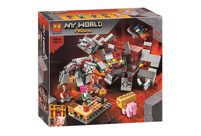 Конструктор LARI аналог LEGO 21163 Битва за красную пыль
