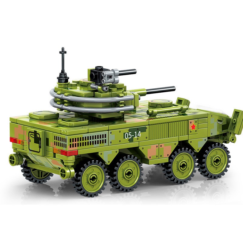 Конструктор Sembo Block Боевая машина пехоты 8x8