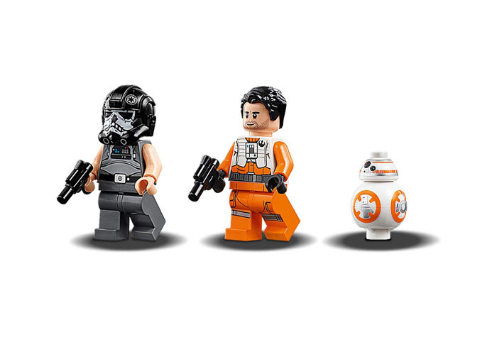 Конструктор LARI аналог LEGO 75242 Перехватчик СИД Чёрного аса