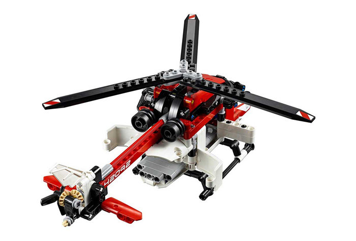 Конструктор LARI аналог LEGO 42092 Спасательный вертолёт