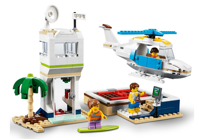 Конструктор BELA аналог Lego Creator 31083 Морские приключения (3 в 1)