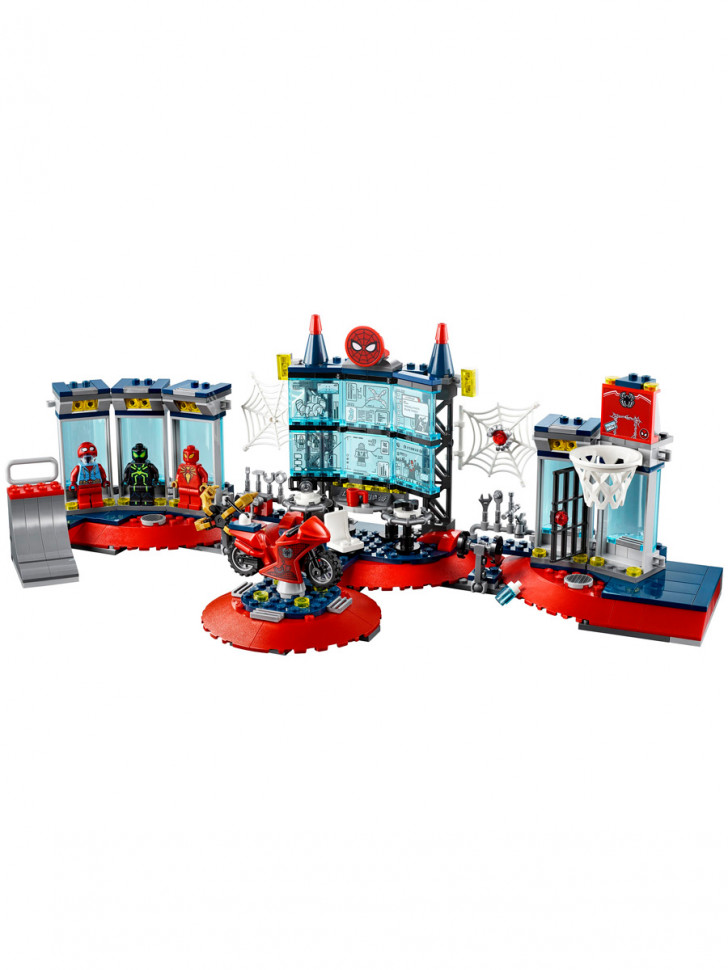 Конструктор аналог Lego Super Heroes 76175 Нападение на мастерскую паука