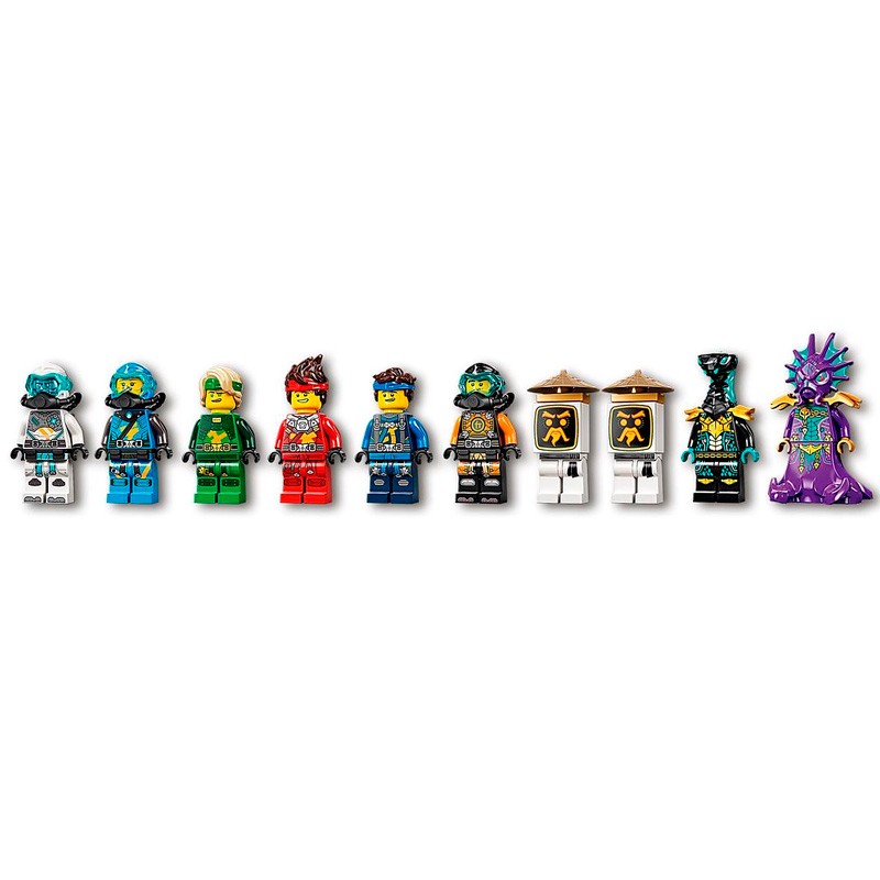 Конструктор аналог Lego Ninjago 71756 Подводный «Дар Судьбы»