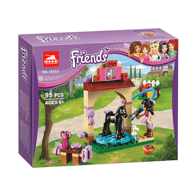 Конструктор аналог Lego Friends 41123 Салон для жеребят