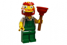 71009-05 Groundskeeper Willie - Коллекционная минифигурка Лего Симпсоны - серия 2 71009-05