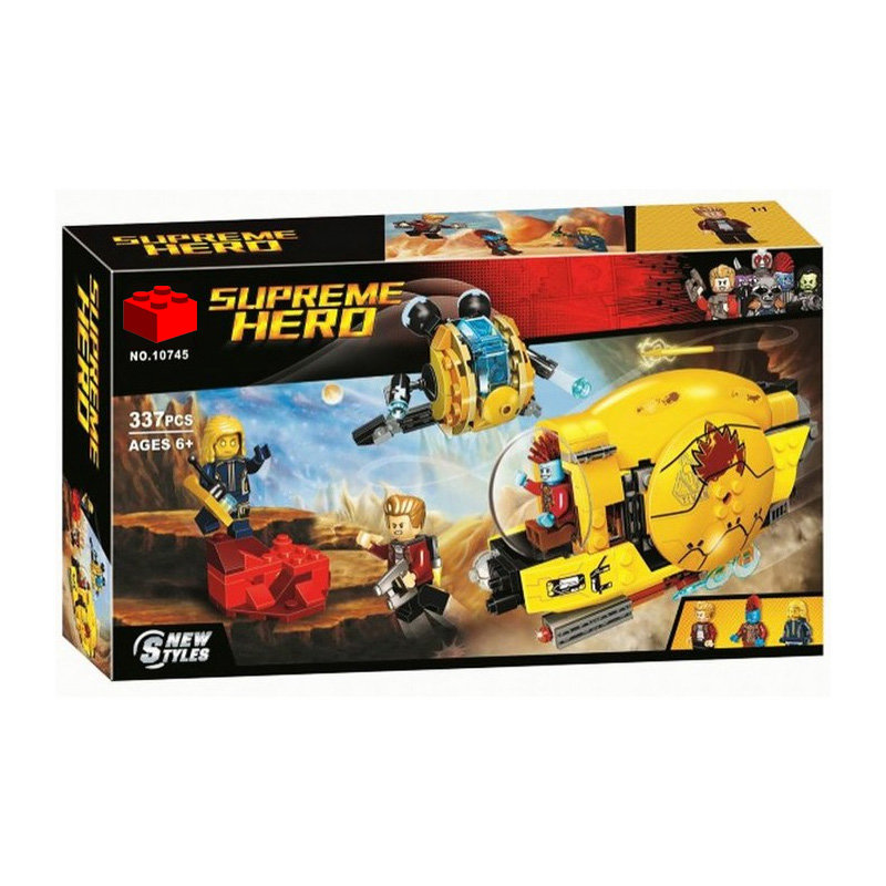 Конструктор BELA аналог LEGO 76080 Месть Аиши