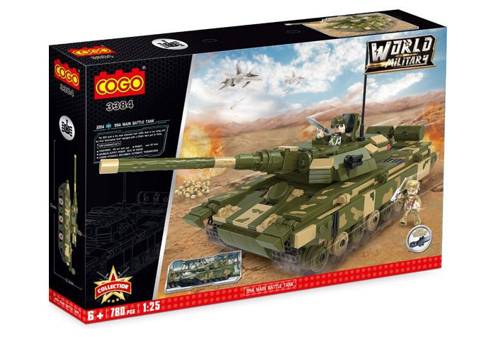 Конструктор COGO Основной боевой танк Т-90