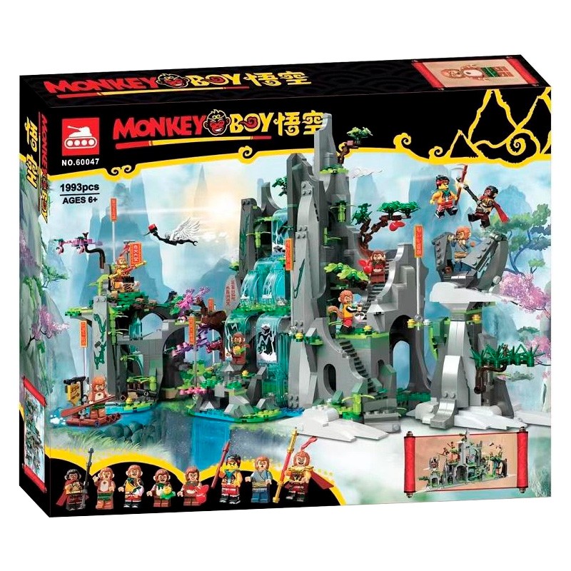 Конструктор аналог Lego Манки Кид 80024 Легендарная Цветочно-фруктовая гора