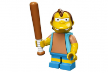 71005-12 Nelson Muntz - Коллекционная минифигурка Лего Симпсоны 71005-12
