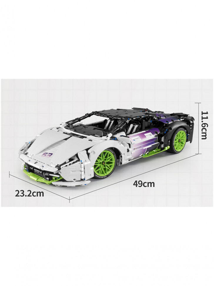 Конструктор iM.Master Спорткар Lamborghini Sian на радиоуправлении