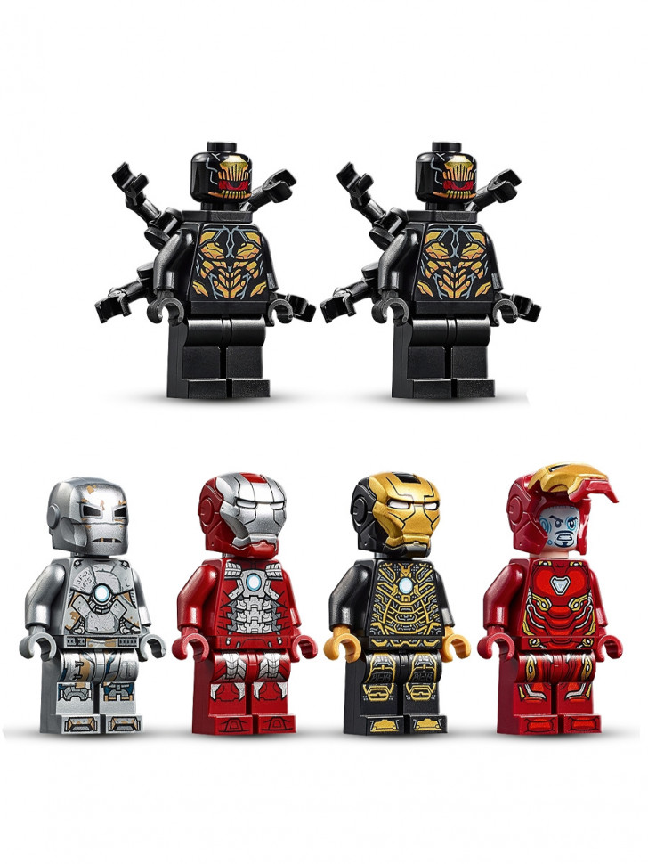 Конструктор аналог Lego Super Heroes 76125 Лаборатория Железного человека