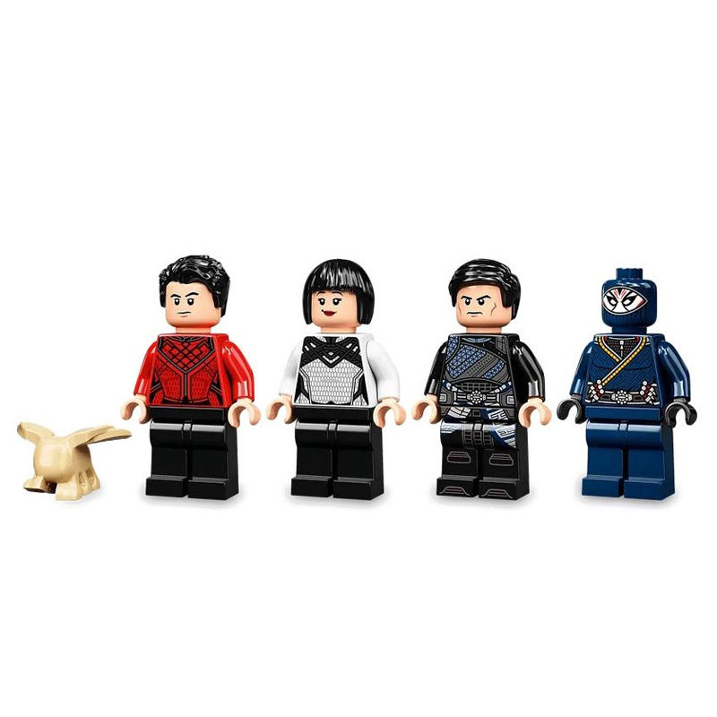Конструктор аналог Lego Super Heroes 76177 Битва в древней деревне