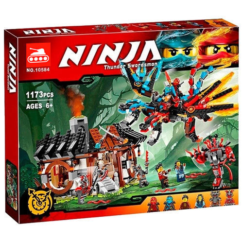 Конструктор аналог Lego Ninjago 70627 Кузница Дракона